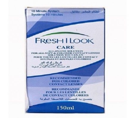 Fresh Eye Look All In One Solution For Colored Contact Lenses, 150ml