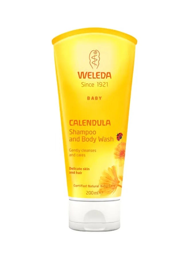 WELEDA BABY CALENDULA SHAMPOO&BODY WASH 200ML