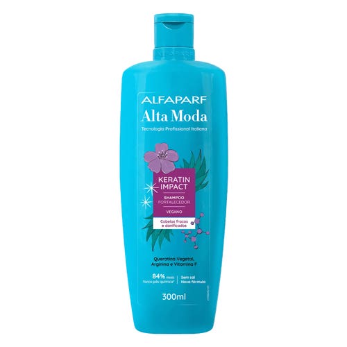 Alfaparf Alta Moda Shampoo Keratin For Weak & Damaged Hair 300ml