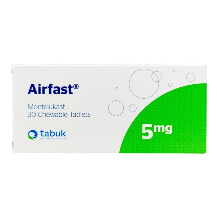 AIRFAST 5MG CHEW TAB 30S