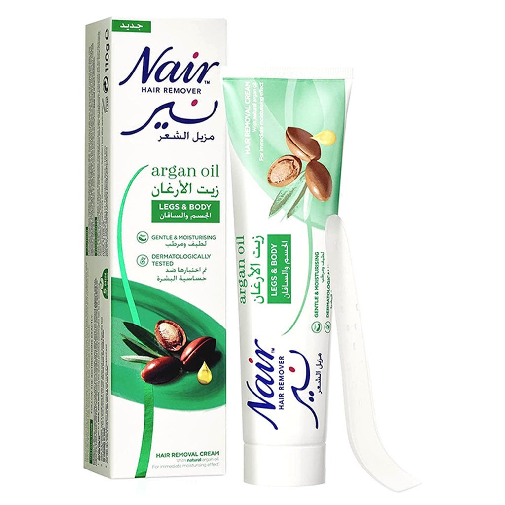 NAIR HAIR REMOVAL ARGAN OIL CR