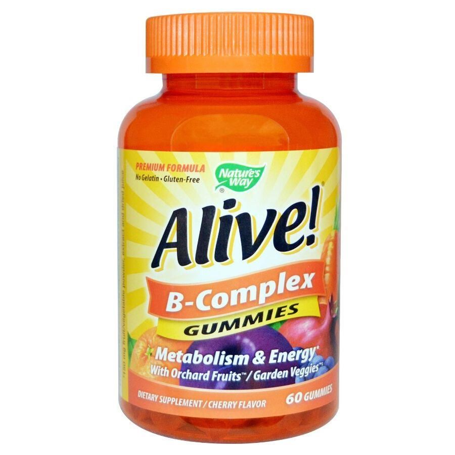 ALIVE B-COMPLEX GUMMIES 60'S