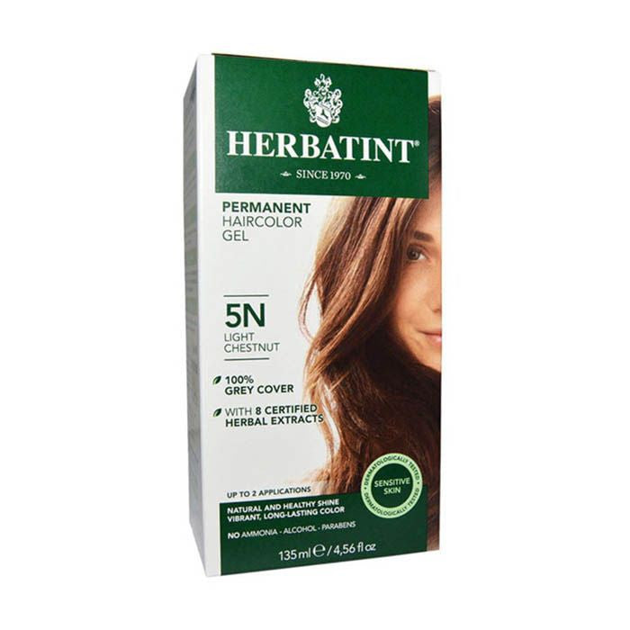 Herbatint Herbal Haircolor Gel 5N Light Chestnut