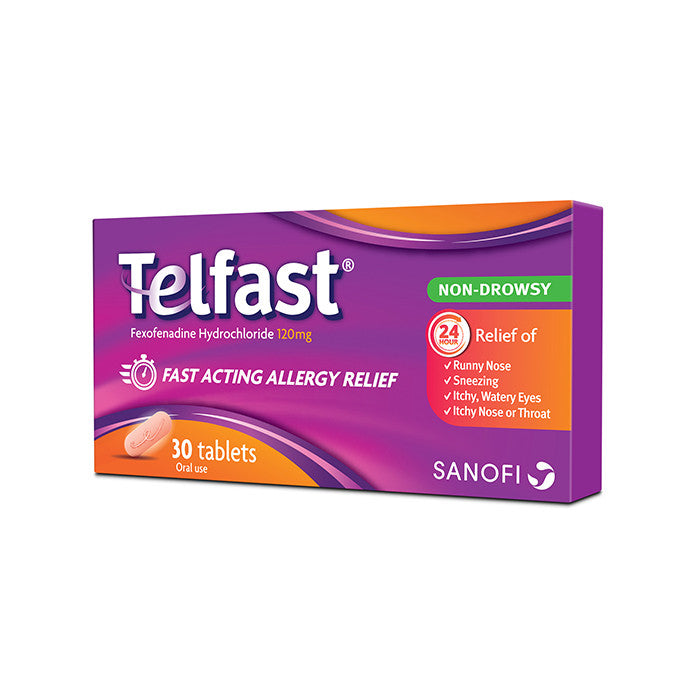TELFAST 120MG 30's (15's Blister x 2)