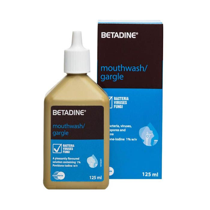 BETADINE MOUTHWASH 125ML