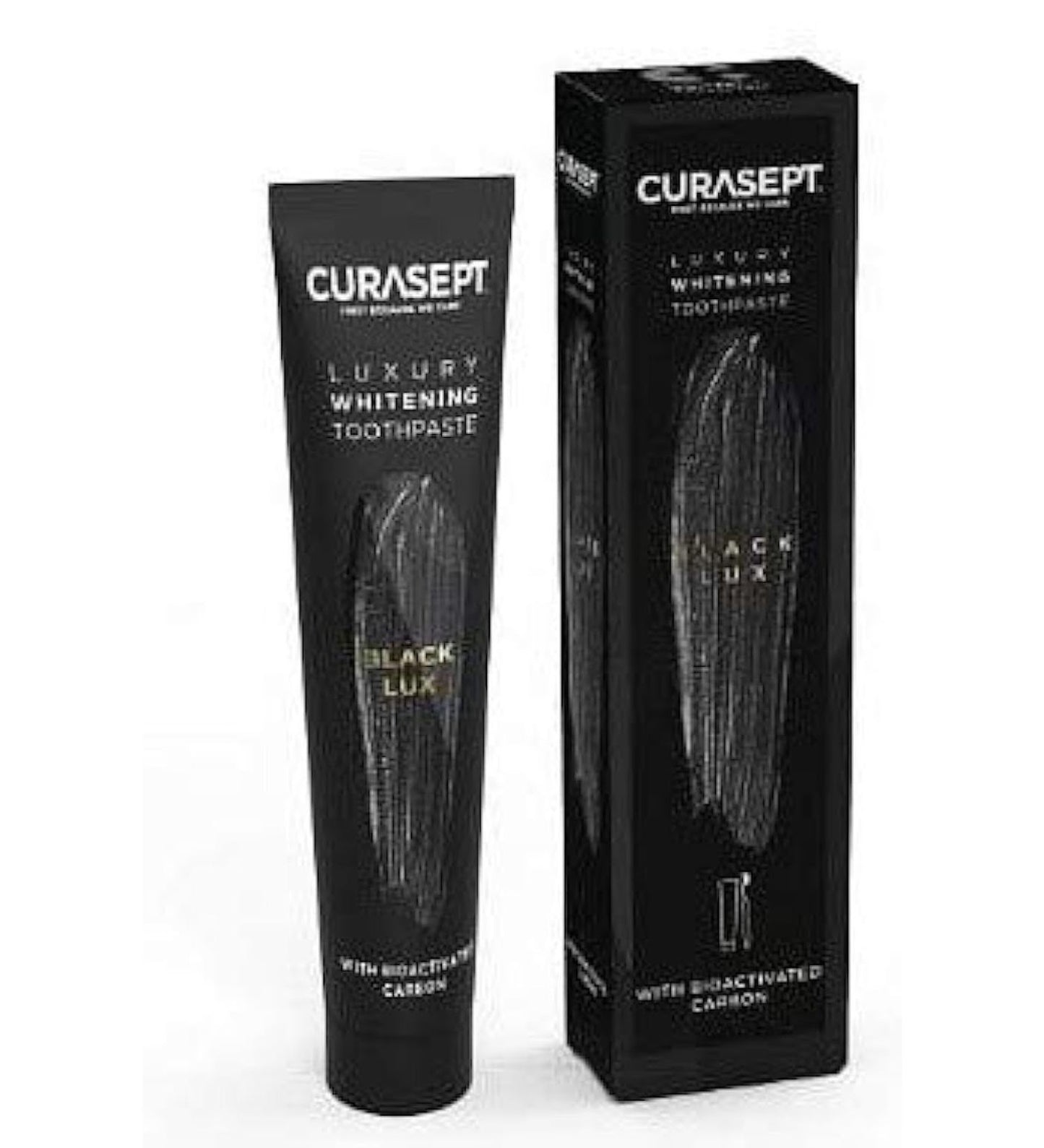 CURASEPT BLACK LUXURY TOOTH PASTE+TOOTHBRUSH