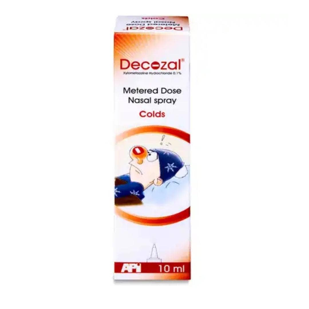 DECOZAL 0.1% NASAL DROPS 10ML ADULTS