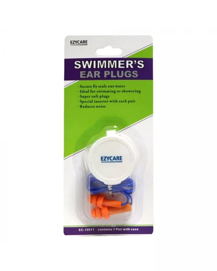 EZYCARE SWIMMERS EAR PLUGS 10011