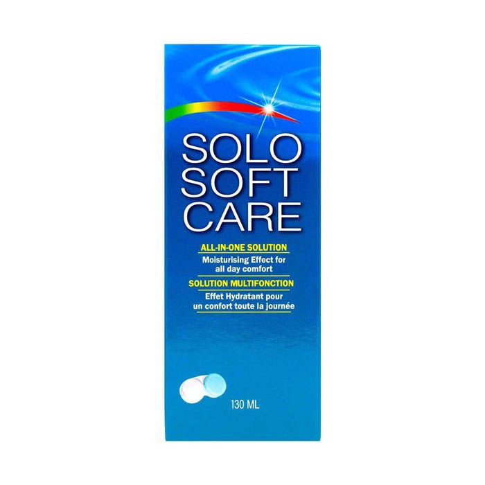 SOLO SOFT CARE 130ML ALL IN ONE SOLUTION