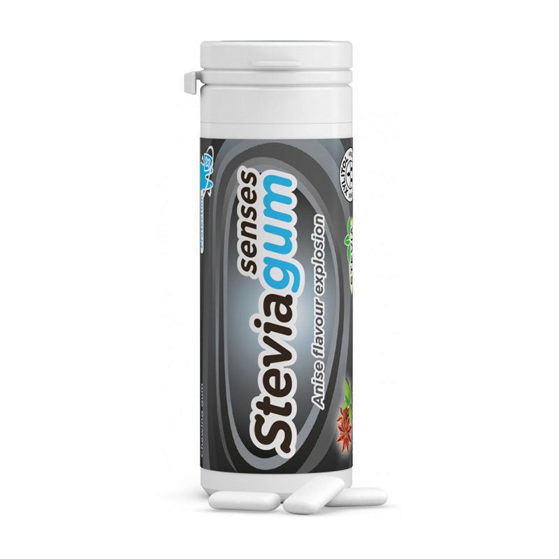 GINGER STEVIAGUM ANISE 30G