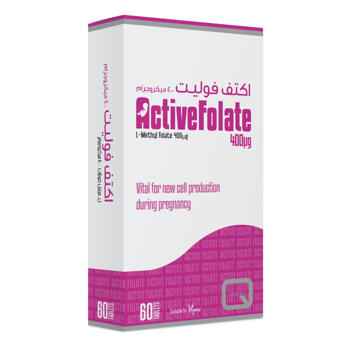 ACTIVEFOLATE 400MCG 60TAB