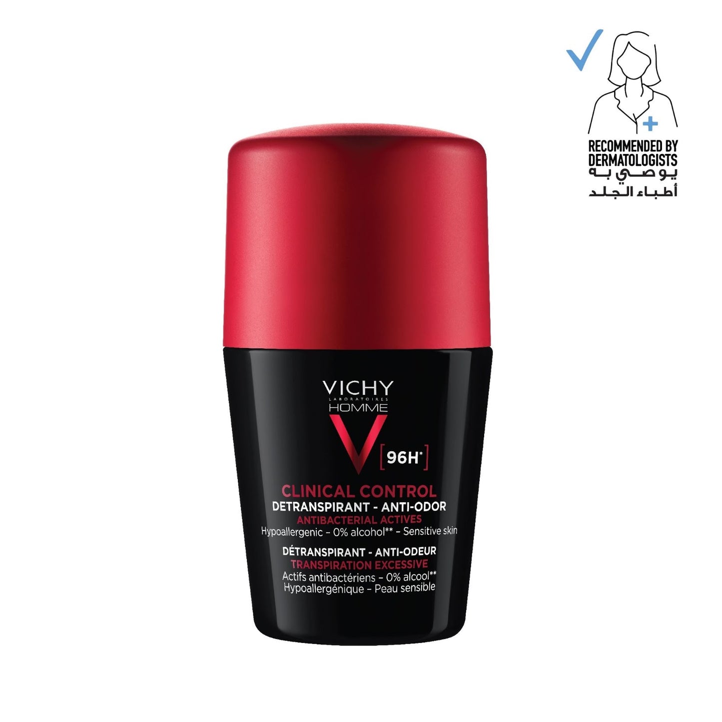 VICHY 5025 DEO ROLL ON CLINICAL CONTROL 96H