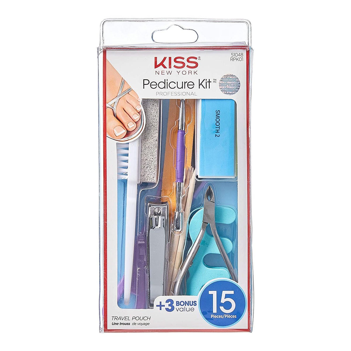 KISS PROFESSIONAL PEDICURE KIT RPK01-T