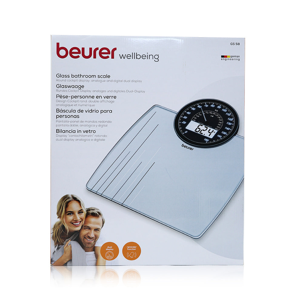 BEURER DIGITAL SCALE GS203 WOOD