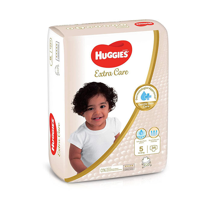 HUGGIES SUPERFLEX ECONOMY 5 34'S