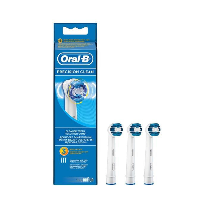 ORAL B 6553 PRECISION CLEAN BRUSH HEADS(2+1)