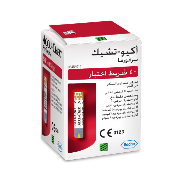 ACCU CHEK PERFORMA STRIPS 50'S