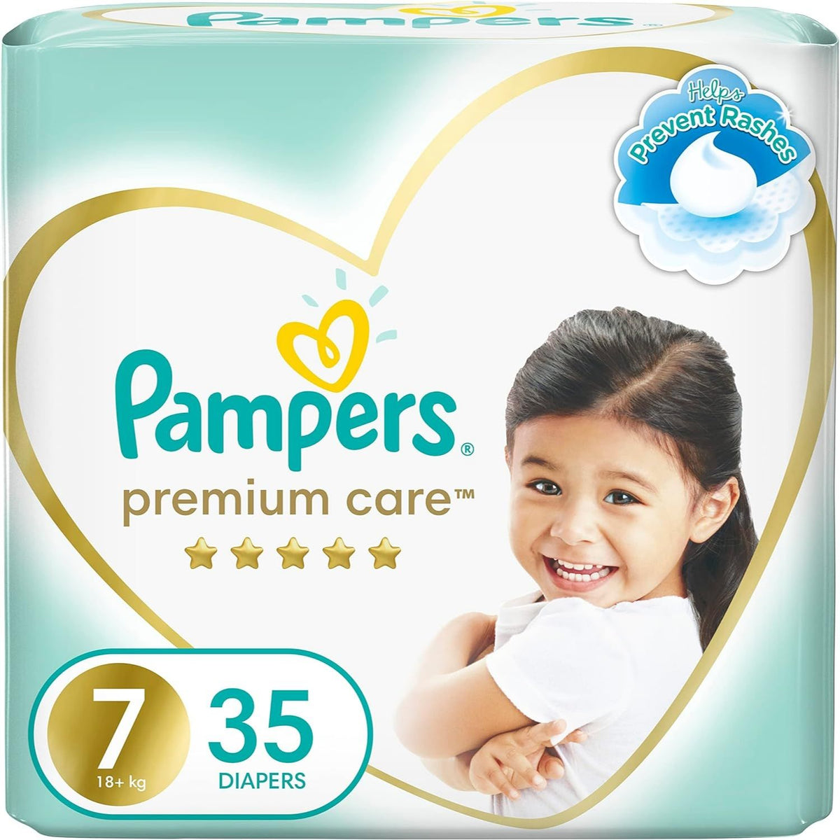 PAMPERS PREMIUM NO 7 35'S