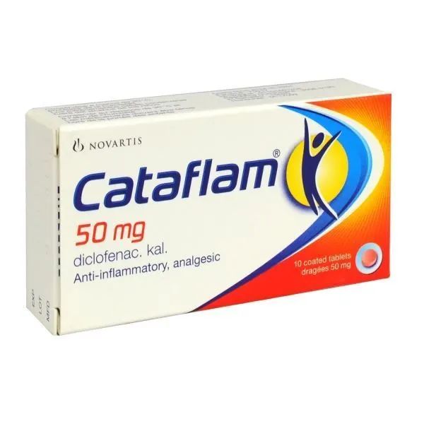 CATAFLAM 50MG TAB 10'S
