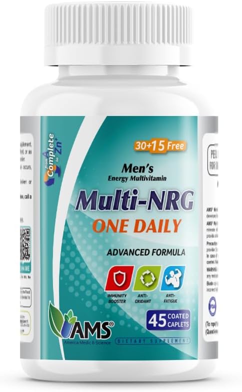 AMS MEN ADVANCED MULTI-NRG ONE DAILY TAB 45S