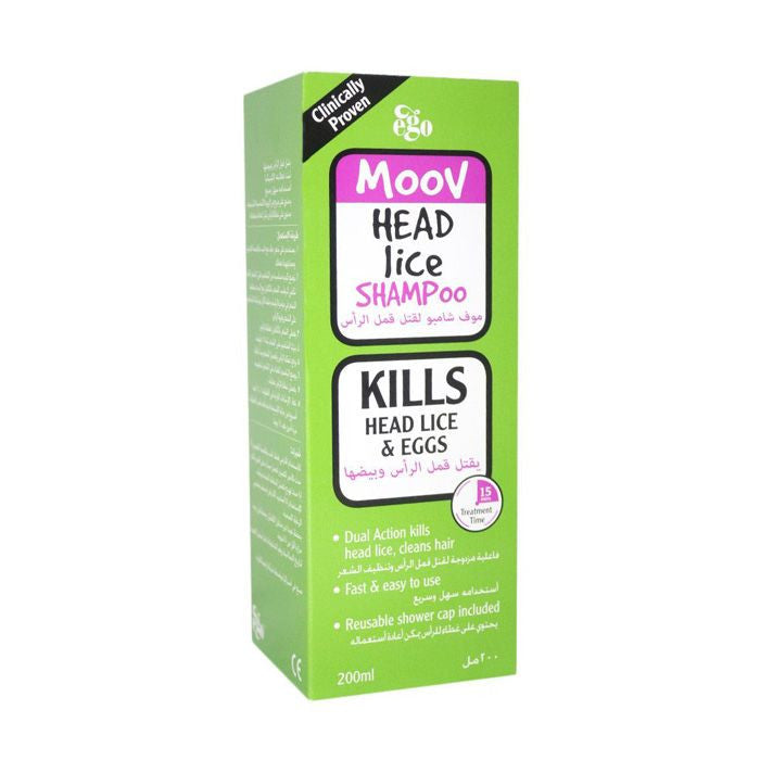 QV MOOV HEAD LICE SHAMPOO 200ML
