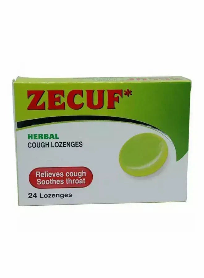 ZECUF HERBAL COUGH LOZENGES 24,S