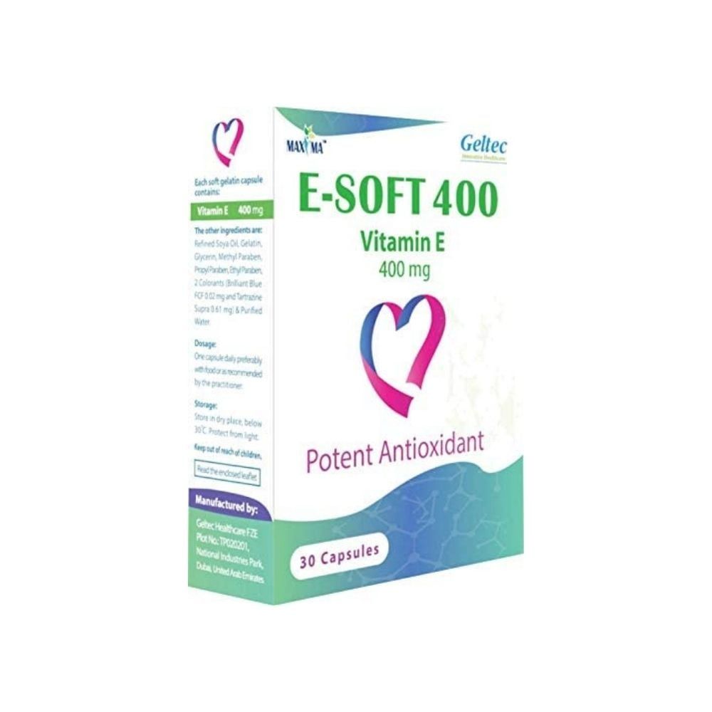 MAXIMA E-SOFT 400 CAP 30'S
