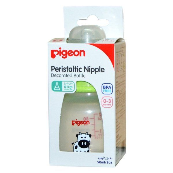 PIGEON PLASTIC BOTTLE 50ML 00418