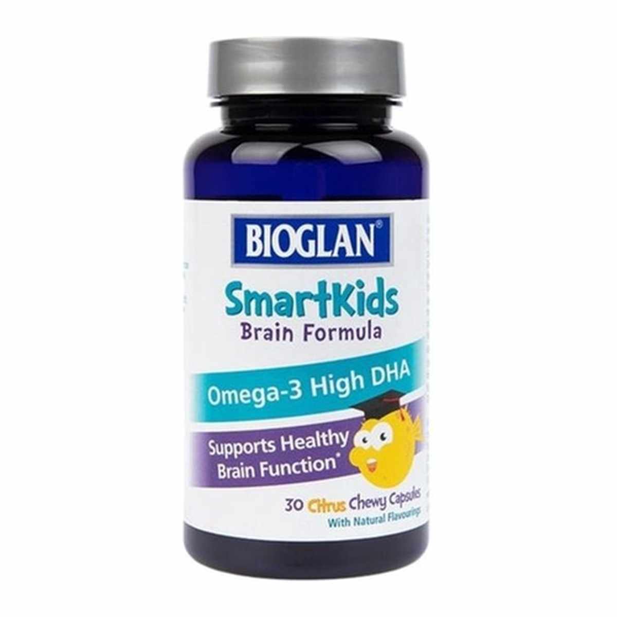 BIOGLAN SMARTKIDS BRAIN FORMULA 30 CHEW CAPS