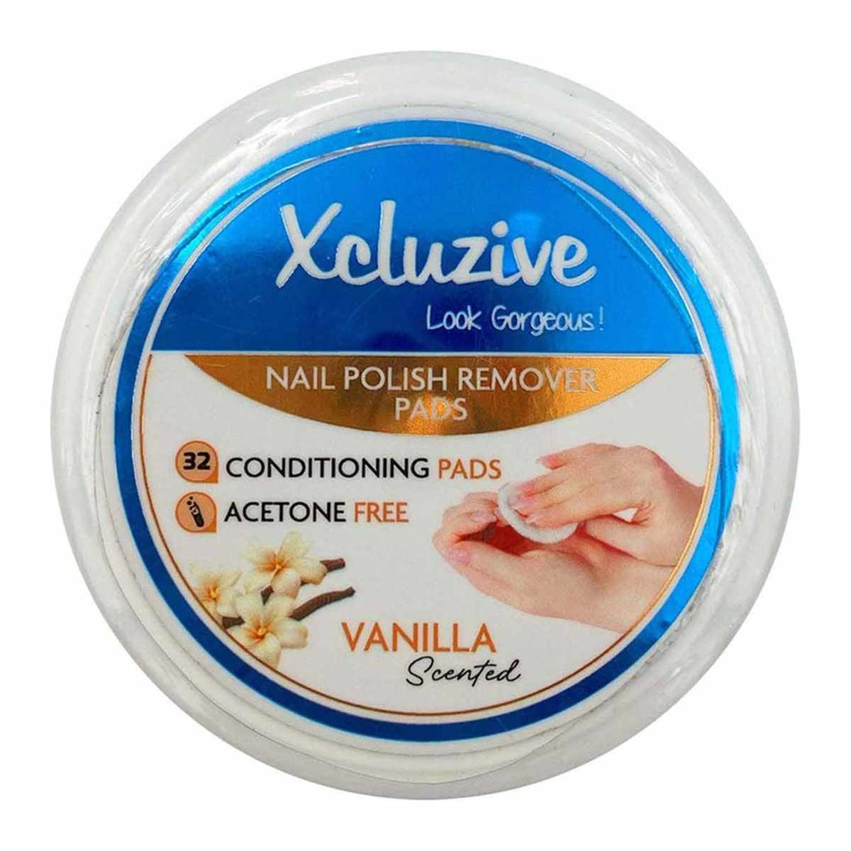 XCLUZIVE 1835 VANILLA NAIL POLISH REMOVER 32S