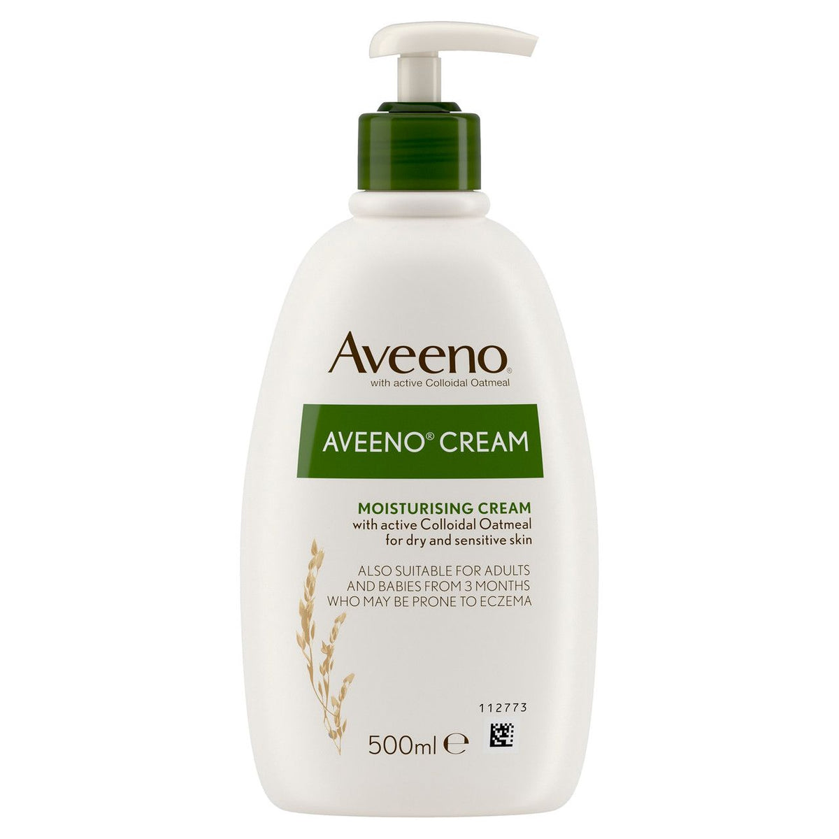 AVEENO DAILY MOISTURIZING CREAM 500ML (U180067)