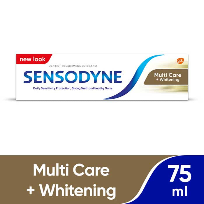 SENSODYNE T/P MULTICARE PLUS WHITENING 75M