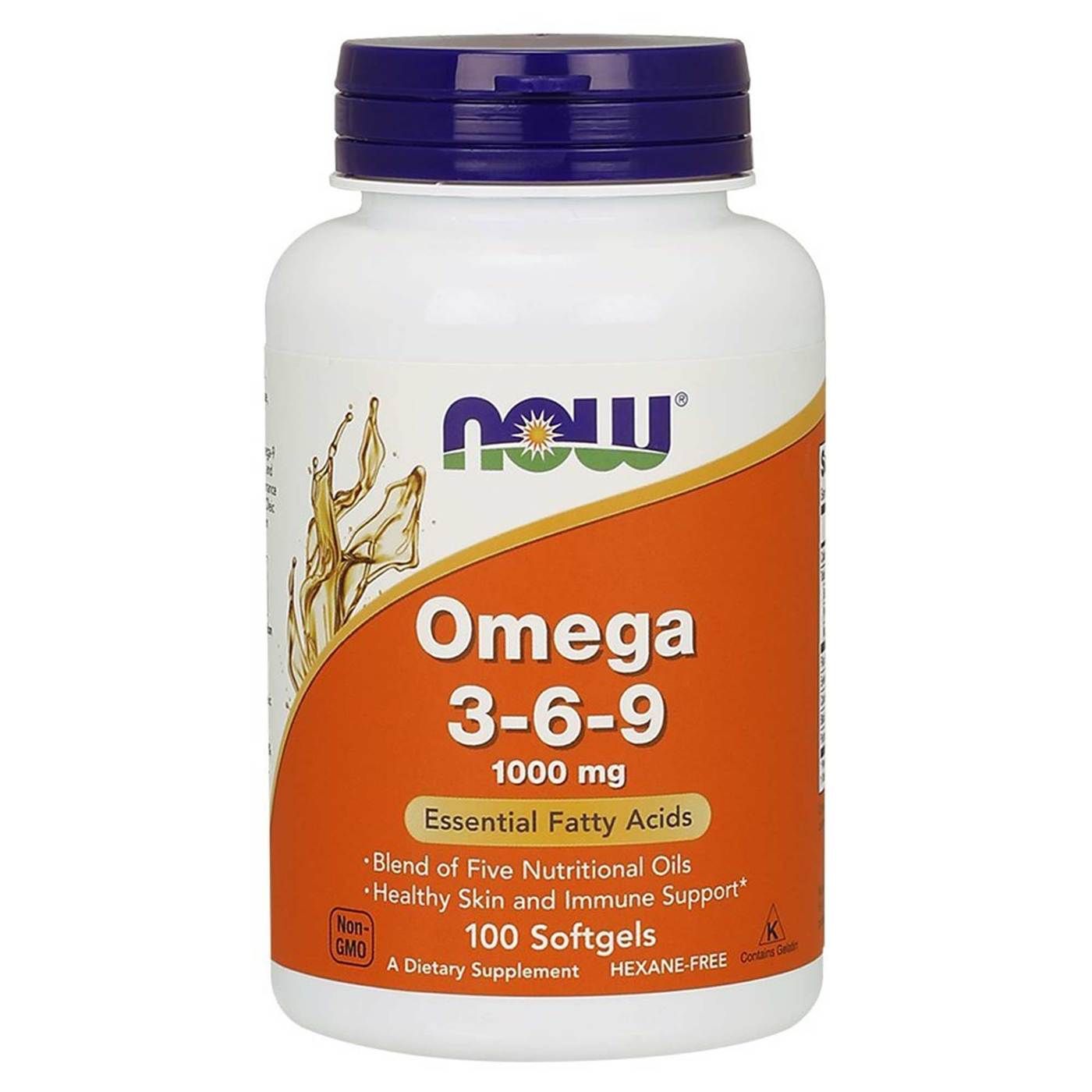 NOW OMEGA 3-6-9 1000MG 100,SOFT GELS
