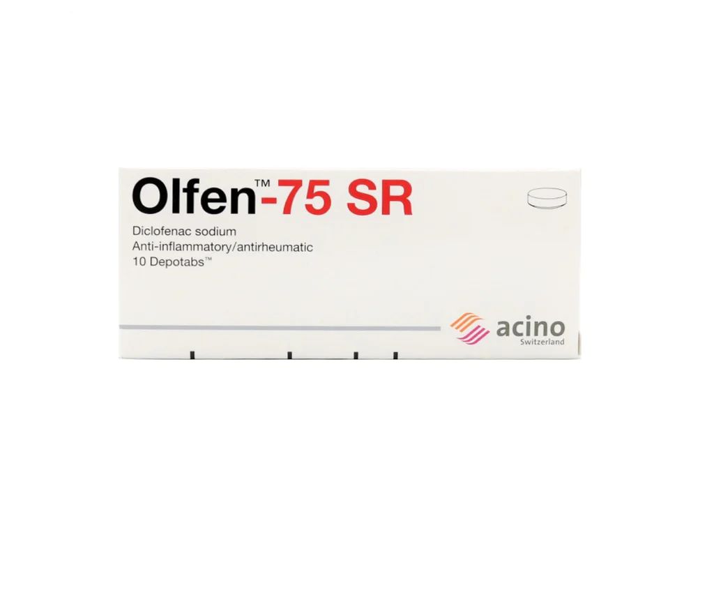 OLFEN 75MG SR TAB 30,S