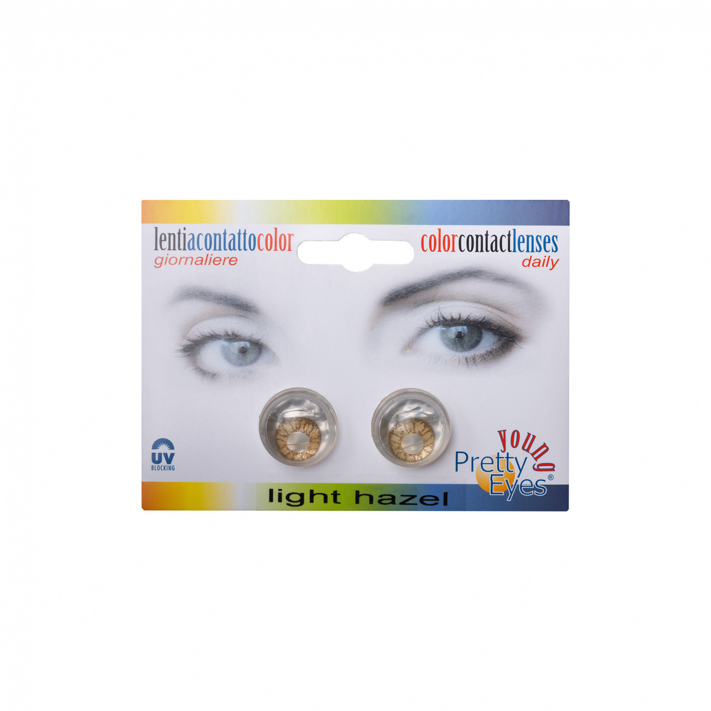 PRETTY EYES 8081 DAILY(LIGHT HAZEL)