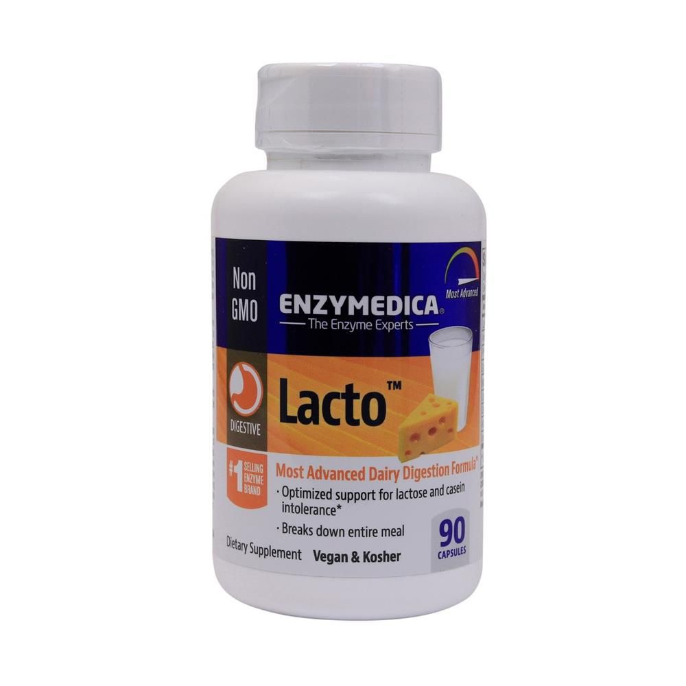 ENZYMEDICA LACTO - 90 CAPS