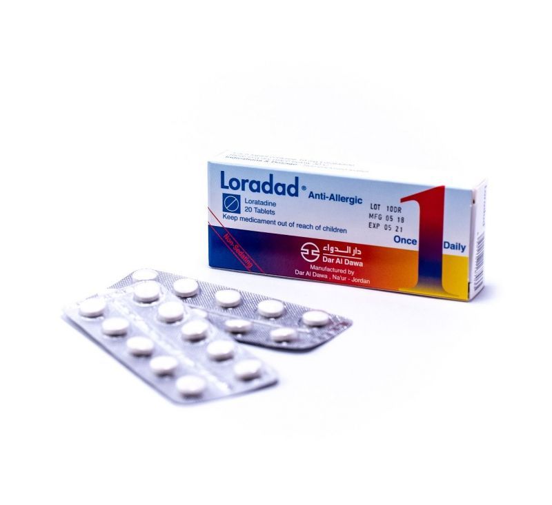 LORADAD ANTI-ALLERGIC 10 TABS
