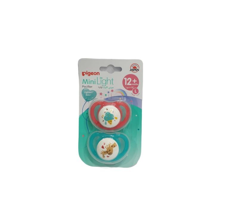 PIGEON MINI LIGHT PACIFIER (L)12+M 78264