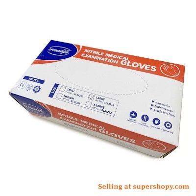 GLOVES NITRILE MEDIUM POWDER FREE