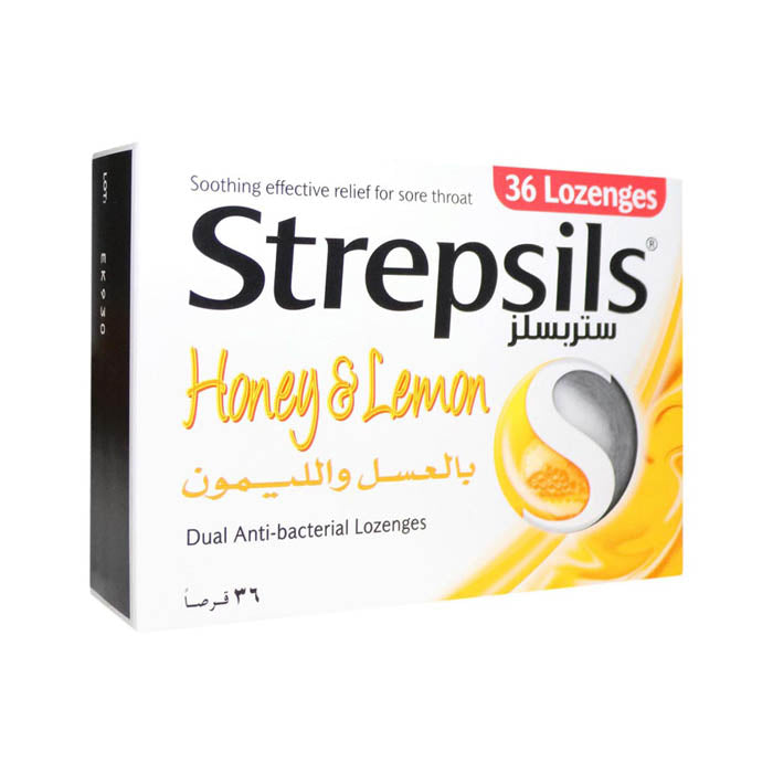 STREPSILS LEMON & HONEY 36'S