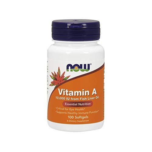 NOW VITAMIN A 10,000 IU 100 SGELS