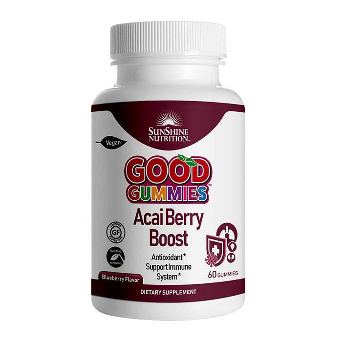 SUNSHINE GOOD GUMMIES ACAI BERRY BOOST GUMMIES 60S