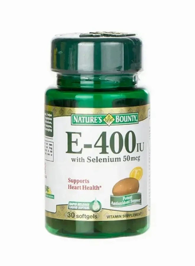 NB E-400IU WITH SELENIUM 50MCG CAPSULES 30'S