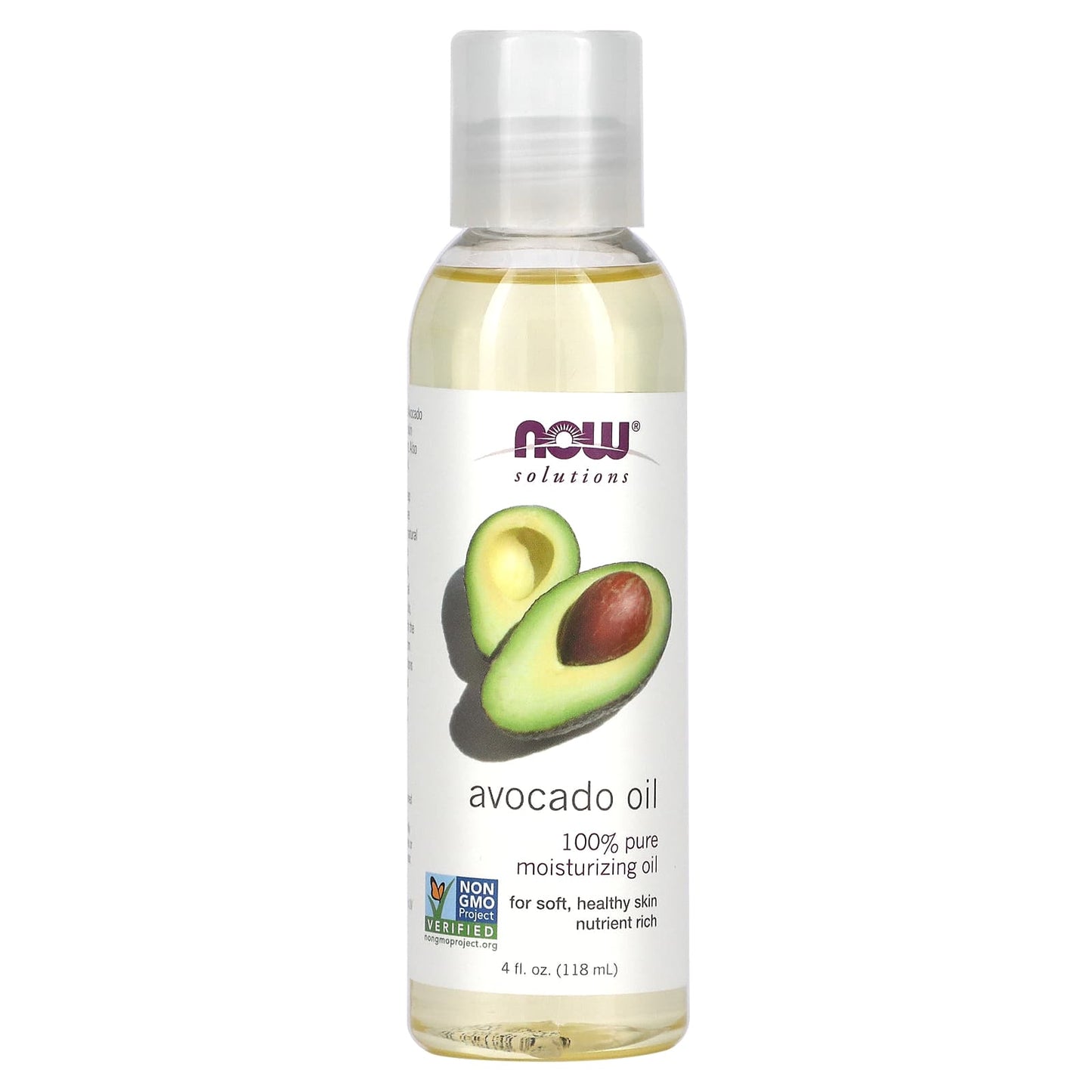 NOW AVOCADO OIL 100% PURE 118ML