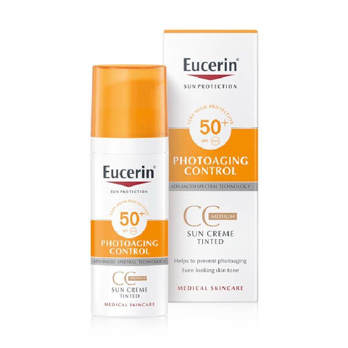 EUCERIN SUN CREAM TINTED SPF50 50ML U040045