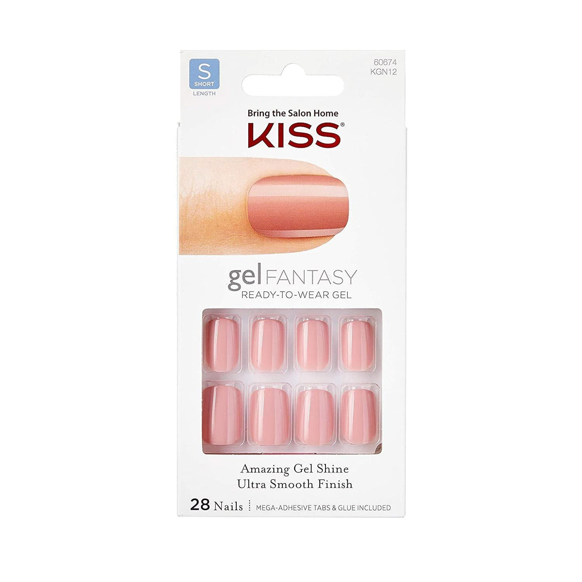 KISS GEL FANTACY NAILS KGN12C