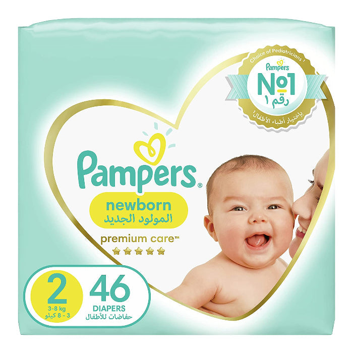 PAMPERS PREMIUM NO # 2 46'S