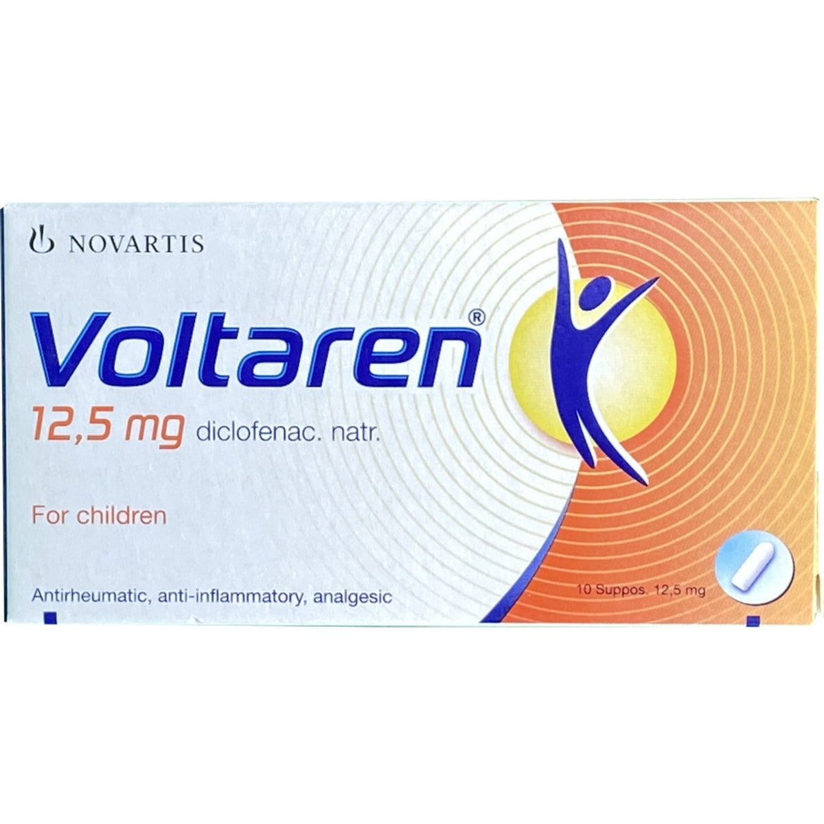 VOLTAREN 12.5MG SUPP. 10'S