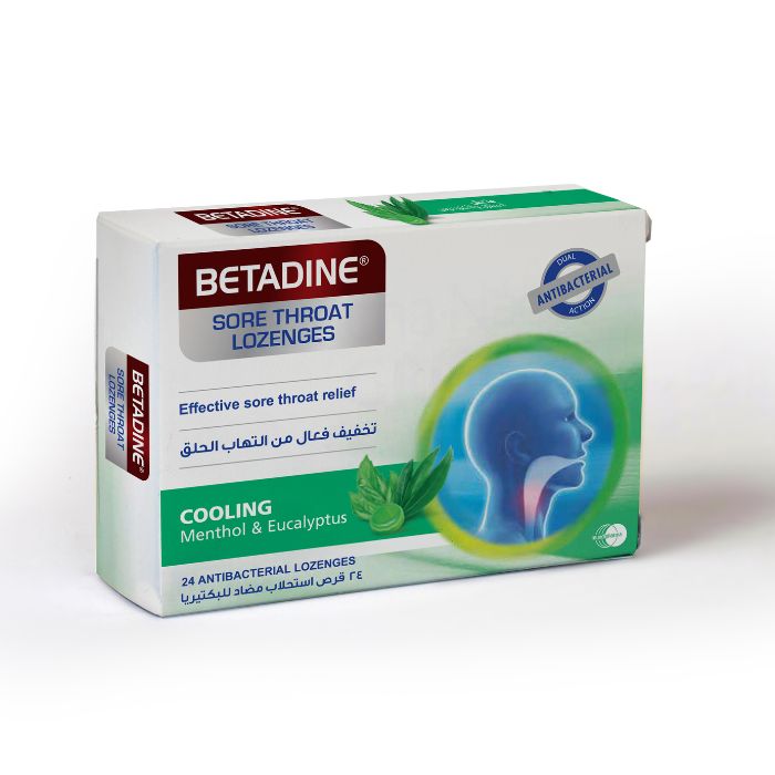 BETADINE SORE THROAT LOZ MENTHOL&EUCALYPTUS