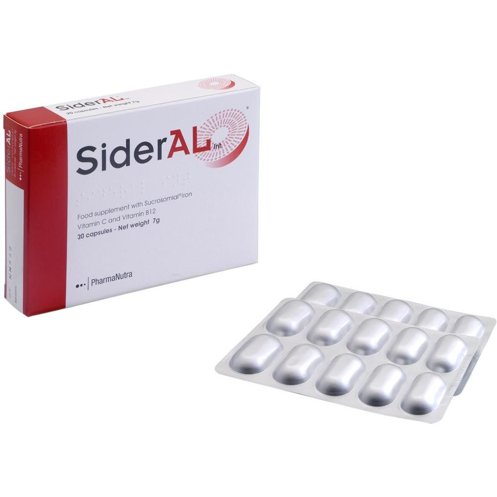 SIDERAL INT 30'S 60 mg,0.3 mcg,14 mg
